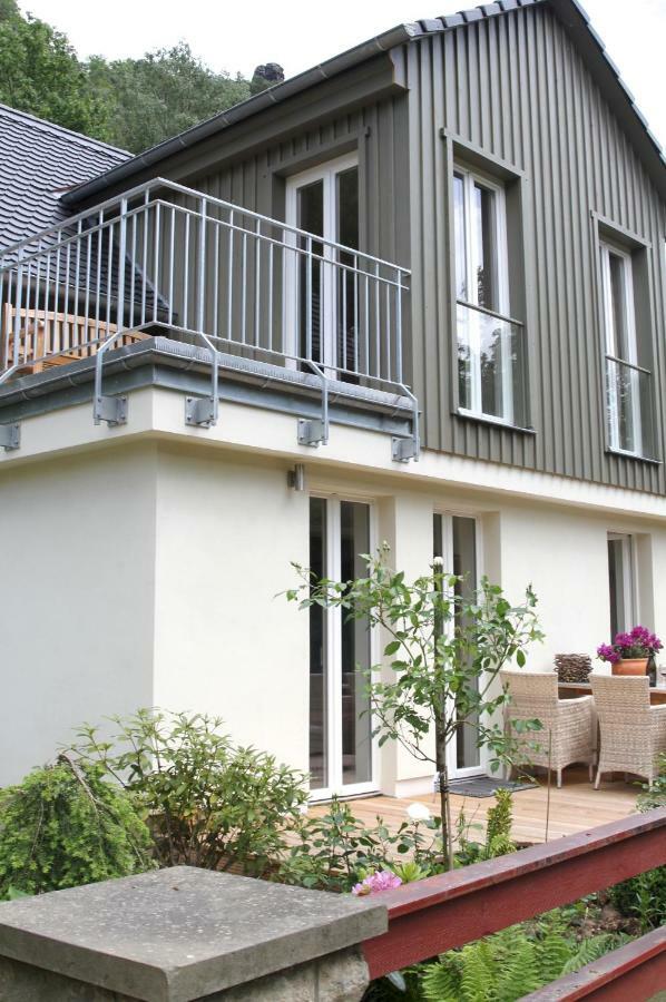 הוילה באד שאנדאו Haus Elbsinfonie מראה חיצוני תמונה